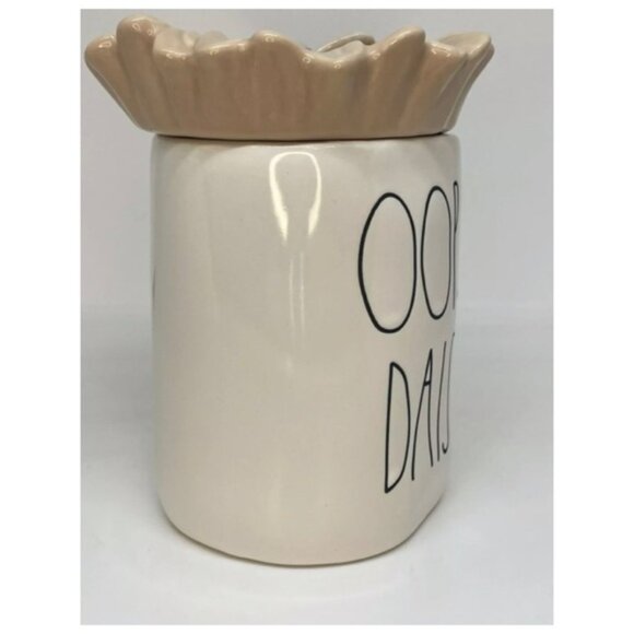 NEW Rae Dunn “OOPSY DAISY" With Daisy Flower Topper Mug 🐝 - Picture 5 of 8